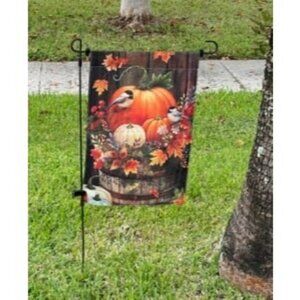 Large Garden Flags 28x40 Double Sided for Outside, Halloween Thanksgiving